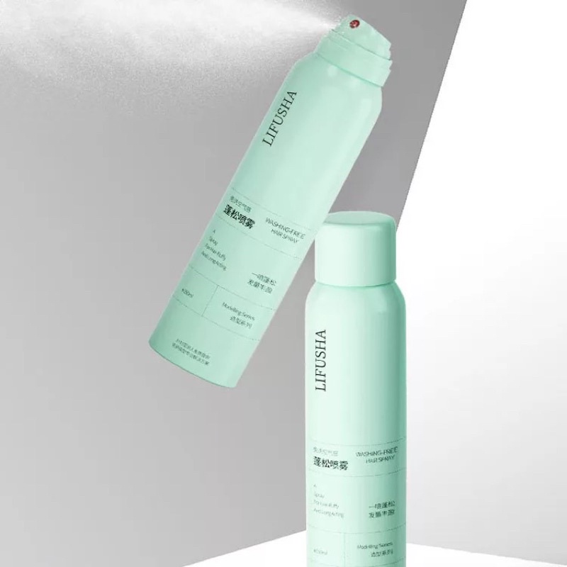 (LIFUSHA)Rambut anti lepek dry shampo