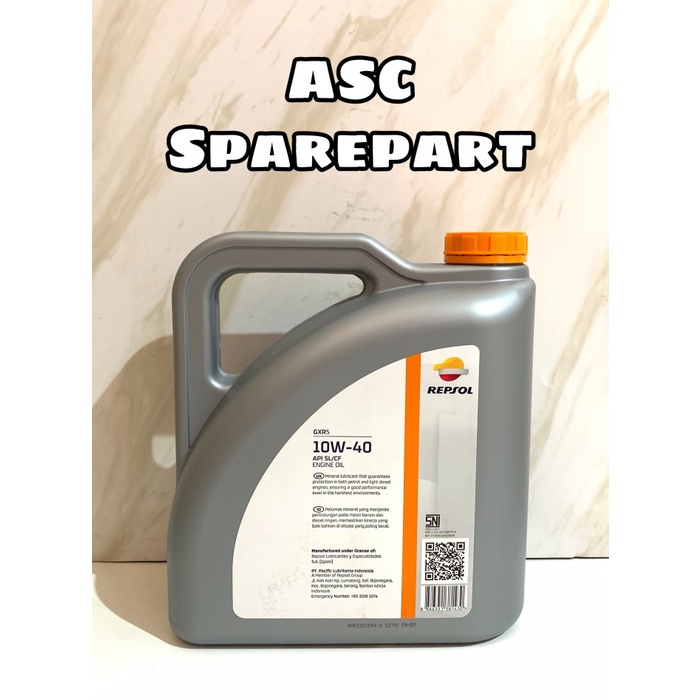 Oli Repsol Gxr5 Sae 10W-40 / Galon #98