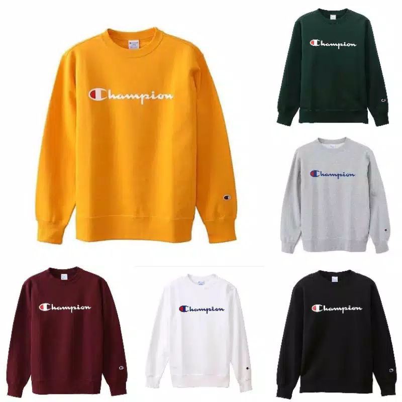 champion_crewneck scrip original Japan market