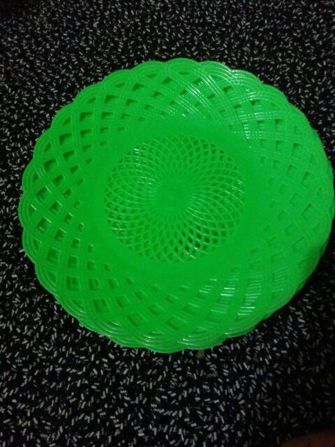 Piring Rotan / Anyam Plastik Jumbo