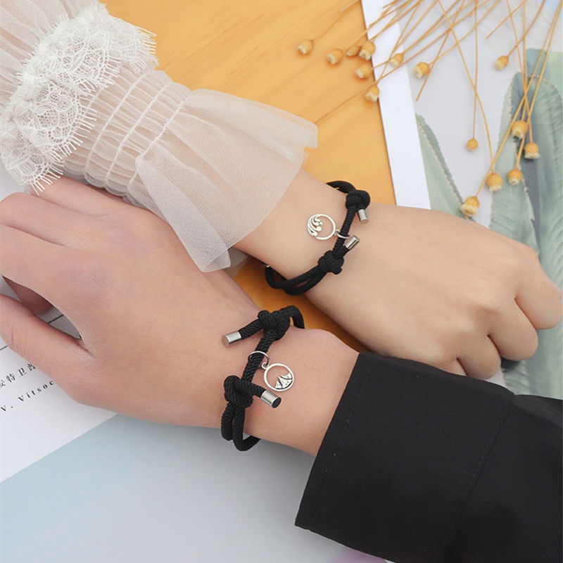 gelang couple/gelang magnet/gelang magnet couple/gelang couple magnet/magnetic bracelet/couple gift