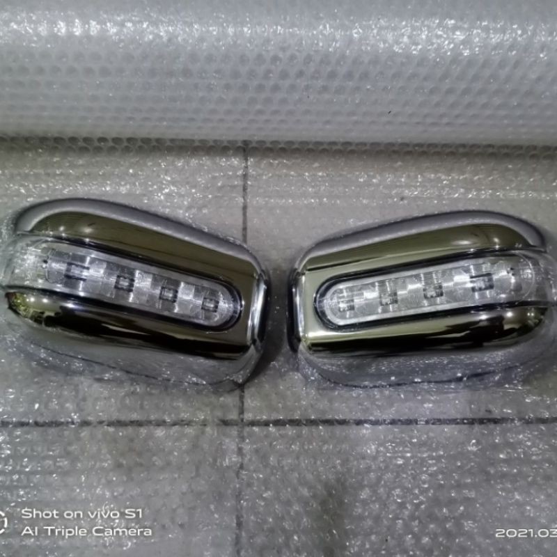 Spion chrome mobil Daihatsu sigra Type.D.M.X