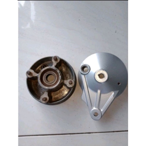 cover tutup tromol + napgir nap gir belakang Honda Supra Fit New Supra 125 Revo Lama Revo Absolute o