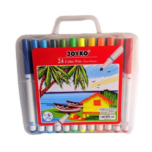 

Spidol JOYKO Color Pen CLP-05 24 Warna | Spidol Warna | Pena Warna