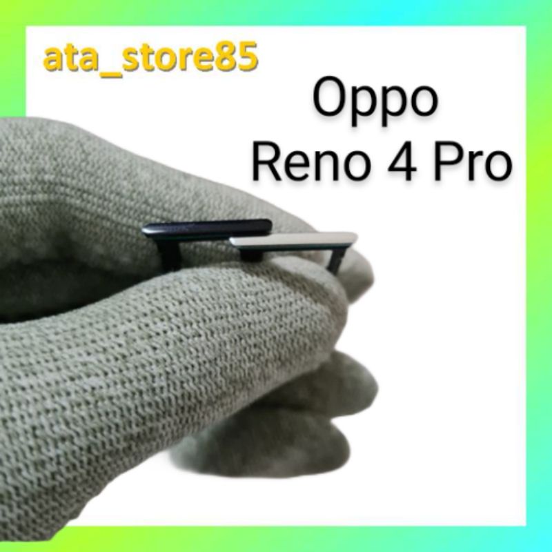 Simtray SimLock Slot Sim Tempat Kartu Oppo Reno 4 Pro Original