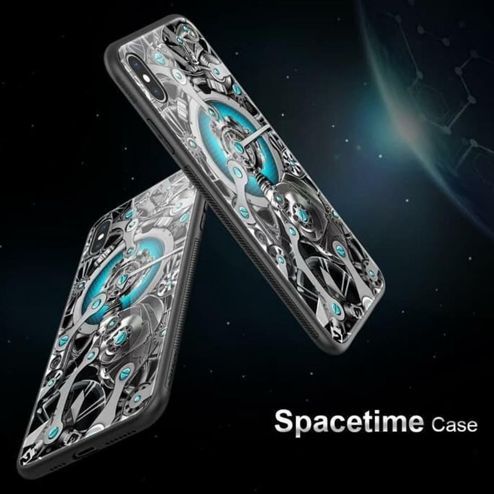 Original Glass Case Iphone Xr - Iphone Xr Original Space Time Glass Case ,Friska.Olshop2