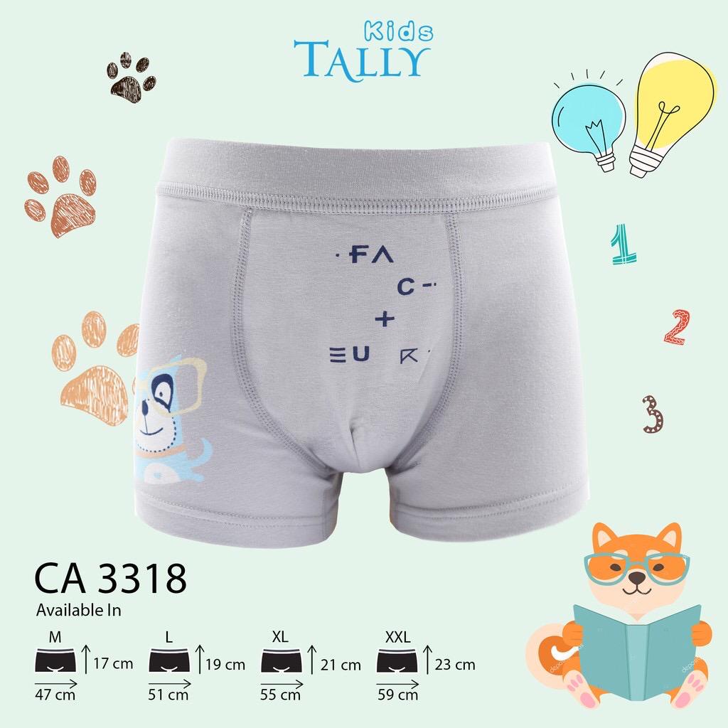 BOXER CD ANAK TALLY COWOK MOTIF RANDOM - TALLY BOXER ANAK COWOK - TALLY KIDS BOY -  BOXER ANAK COWOK - CD KIDS - CD ANAK LAKI TALLY - BAHAN HALUS USPER LEMBUT SIZE M L XL XXL -