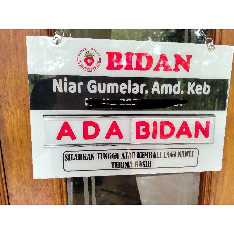 

PAPAN BIDAN AKRILIK