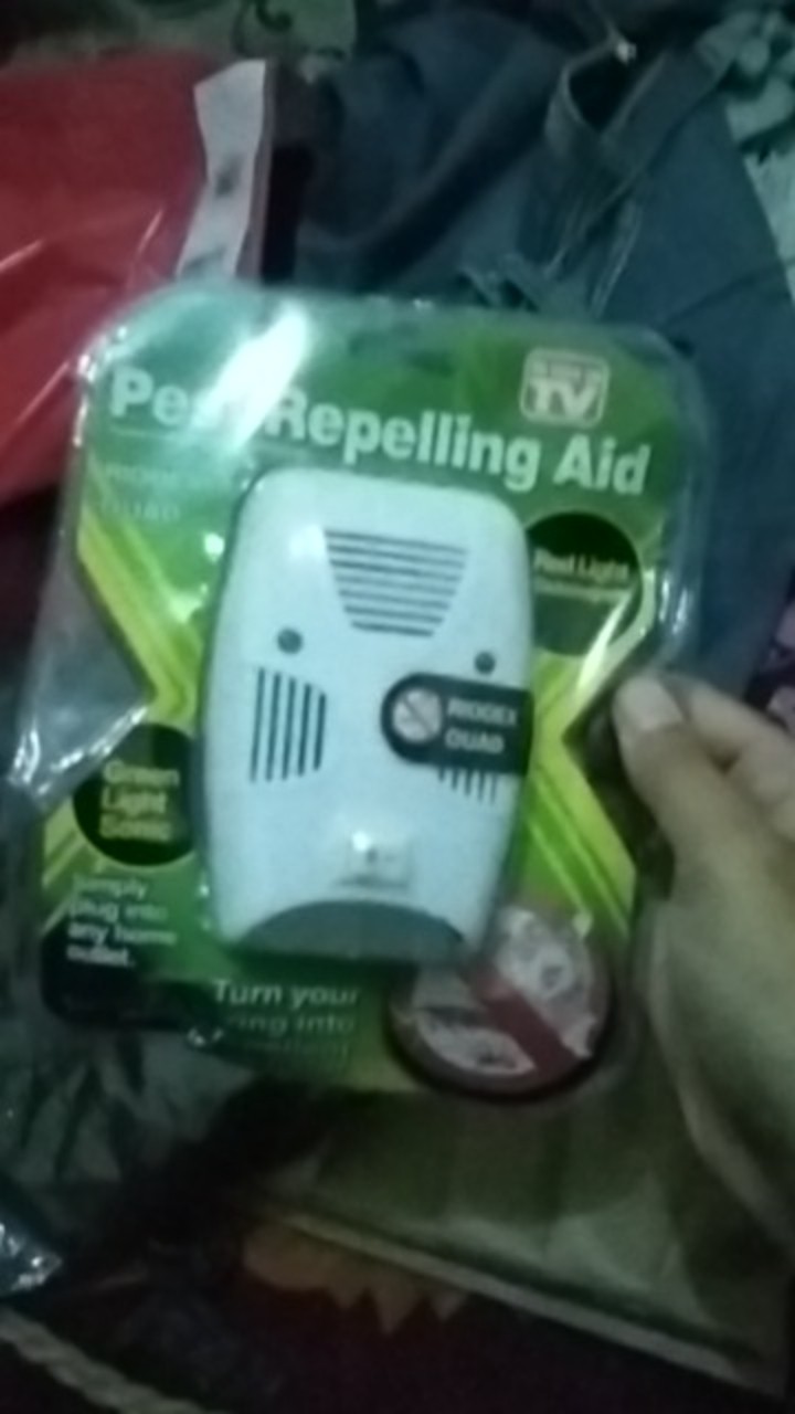 Riddex Quad Pest Repelling Aid Pengusir Tikus Kecoa Dan Serangga/pengusir Serangga Ampuh Praktis