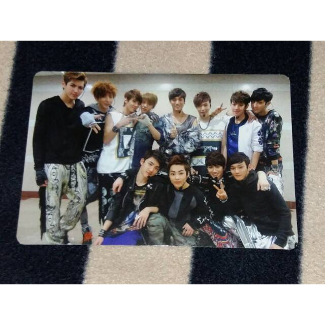 (VERY RARE) EXO Photocard - OT12 Group Official from EXO MAMA A Big PC