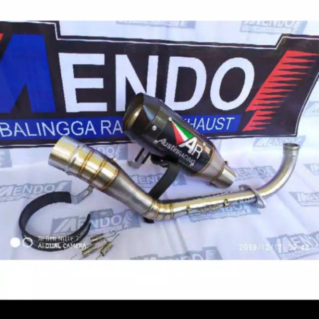 Knalpot AUSTIN RACING NEW FULLSYSTEM NMAX AEROX ADV PCX XMAX