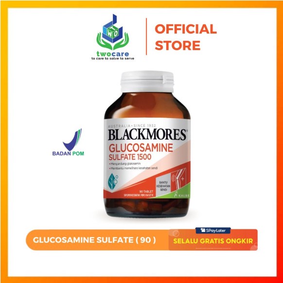 BLACKMORES GLUCOSAMINE SULFATE 1500mg BPOM KALBE - 90 tablet