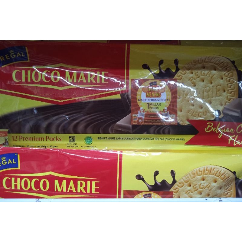 

Regal Choco Marie 96 Gram Belgian Choco Flavor