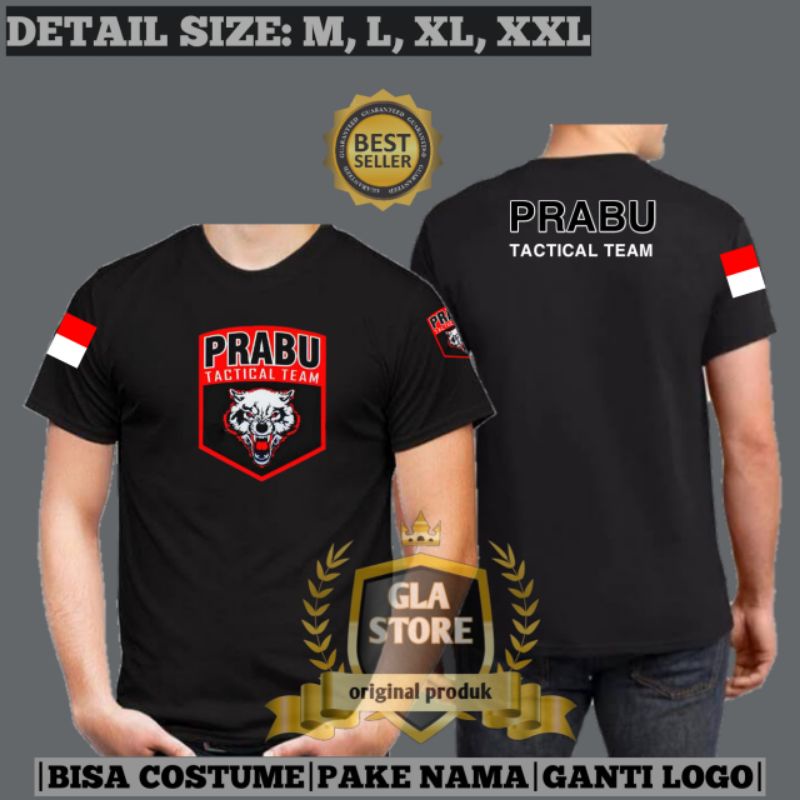 t-shirst/baju prabu taktikal team/baju polrestabes bandung