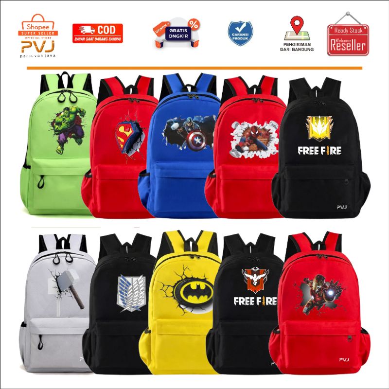 Tas Ransel Anak Laki Laki FF