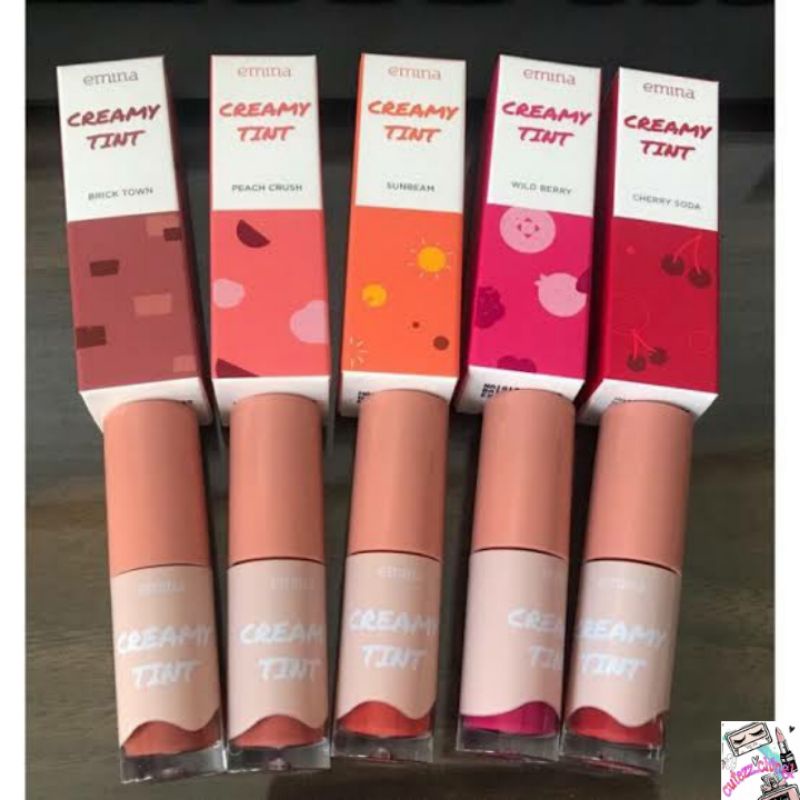 ☃Cutezz_Ching1☃Emina Creamy Tint 3.6g - Lip Tint Cream