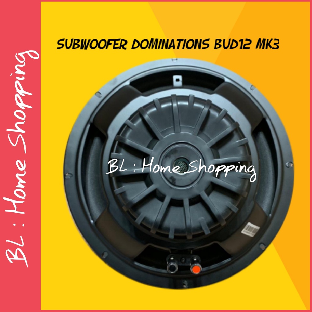 Subwoofer Dominations Buddy 12 Dominations Buds 12 mk3