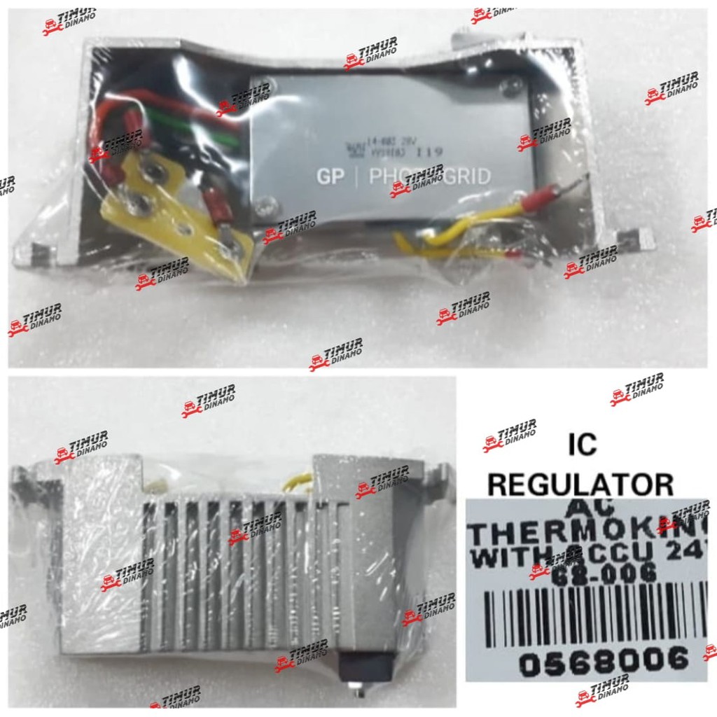 Ic Regulator AC Bus Thermoking model 8RL3108C 24V