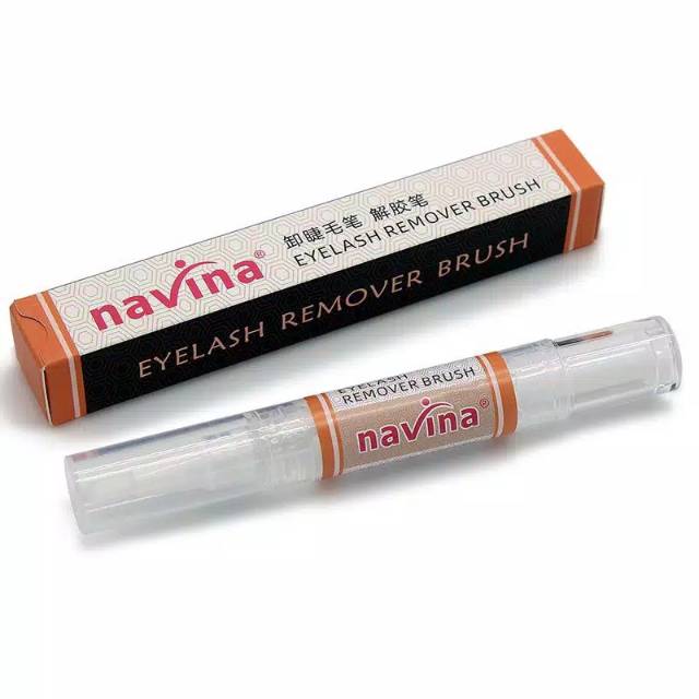 Navina eyelash remover brush/ REMOVER BRUSH LEM BULU MATA/ UKURAN 8 ML