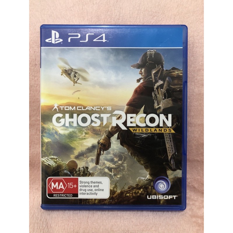 Kaset PS4 Ghost Recon Wildlands Ori second / bekas