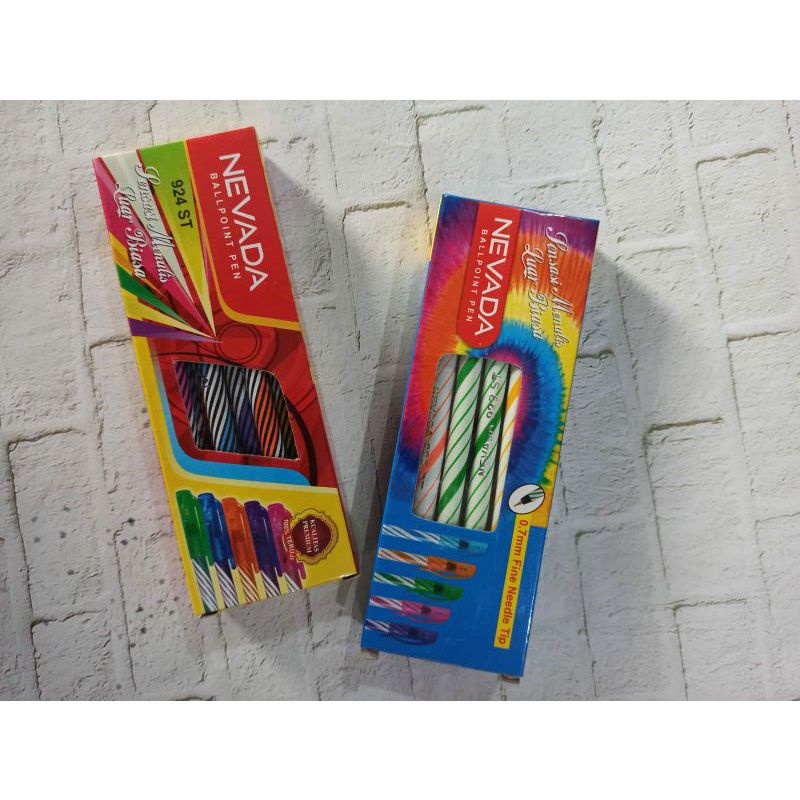 

Bolpoin Ulir Tinta Hitam(12PC)