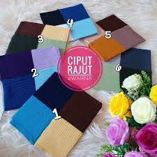 GROSIR CIPUT RAJUT 4 WARNA 4IN1