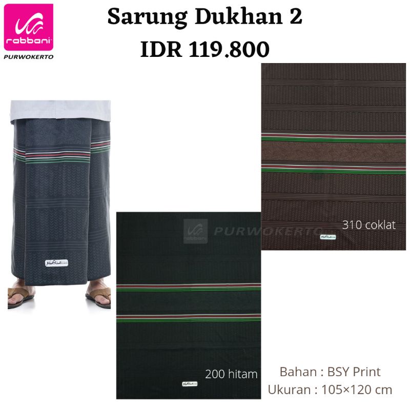 SARUNG DUKHAN 2 RABBANI - SARUNG TERBARU RABBANI DUKHAN 2