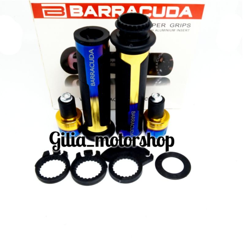 Handgrip Motor Handgrip Barracuda Twotone Cnc Handfat Twotone baracuda Nmax Aerox Pcx Vario mio