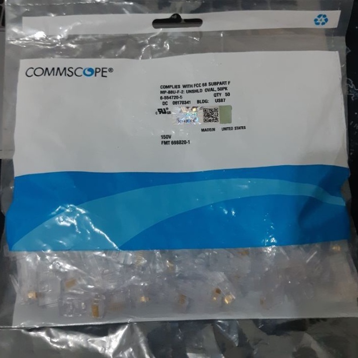 Konektor kabel RJ45 Cat5 COMMSCOPE ORIGINAL