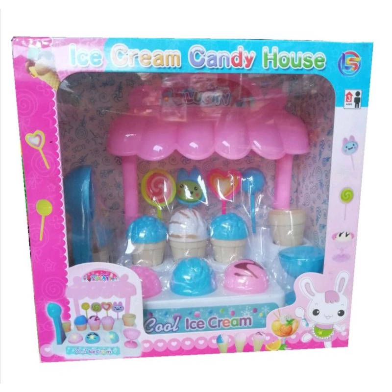 MAINAN ANAK ICE CREAM CANDY HOUSE LI1 LI2