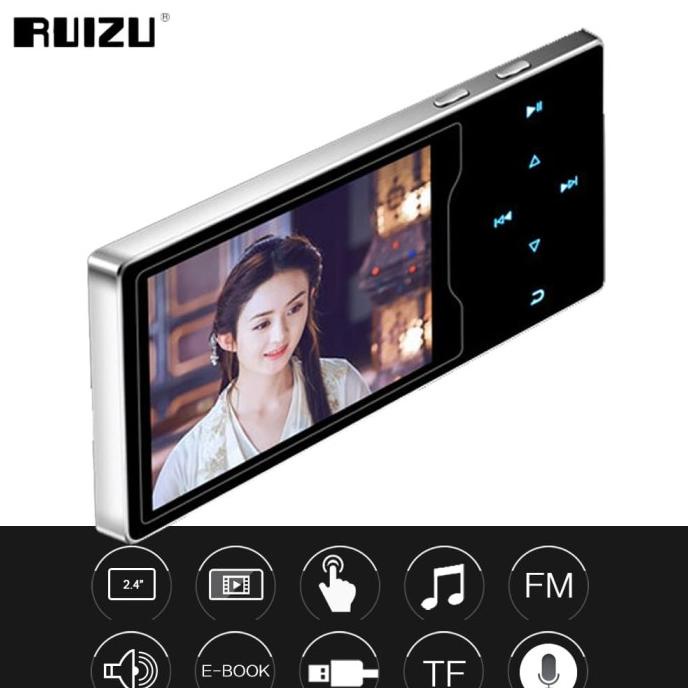 Ruizu D08 HiFi DAP MP3 Player 8GB