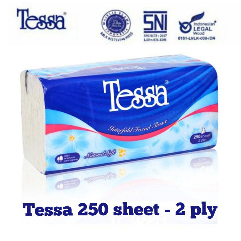 Tessa TP-22 Tissue Wajah 250 lembar