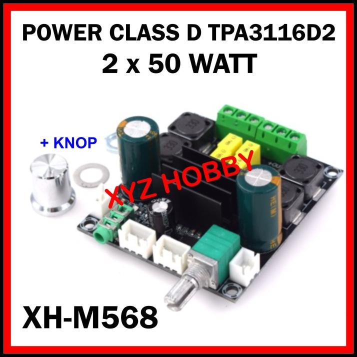 Xh-M568 Tpa3116D2 Power Amplifier Class D Hifi Tpa 3116 3116D2 568