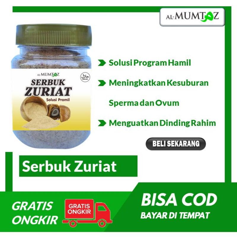 

Serbuk Zuriat 1kg Promil Penyubur Kandungan Bubuk Zuriyat Doum Murni AlMumtaz 1 kg kilo kiloan