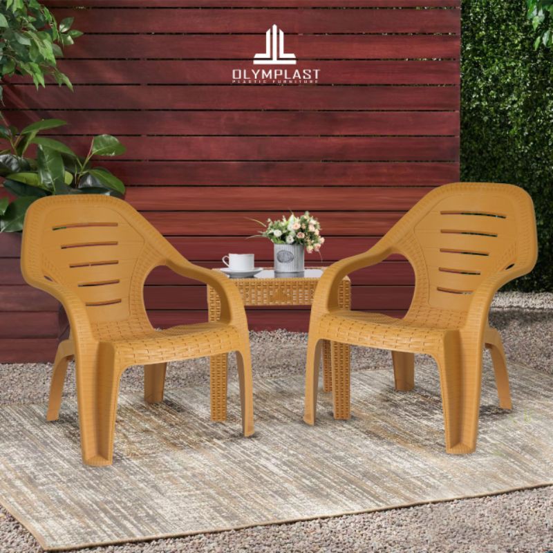 1 set kursi plastik olymplast