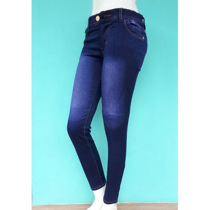 Celana jeans wanita skinny Prada soft jeans wanita  premium warna iceblue navy hitam  spray ukuran 27-38