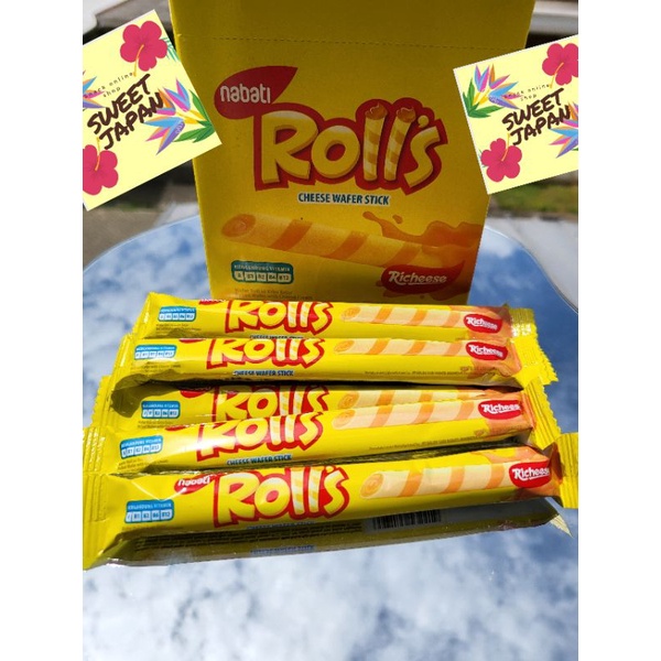 

PROMO!!! nabati rolls keju 8 gram...isi 20 pcs...dijamin enak...ketagihan..cocok buat hampers ultah