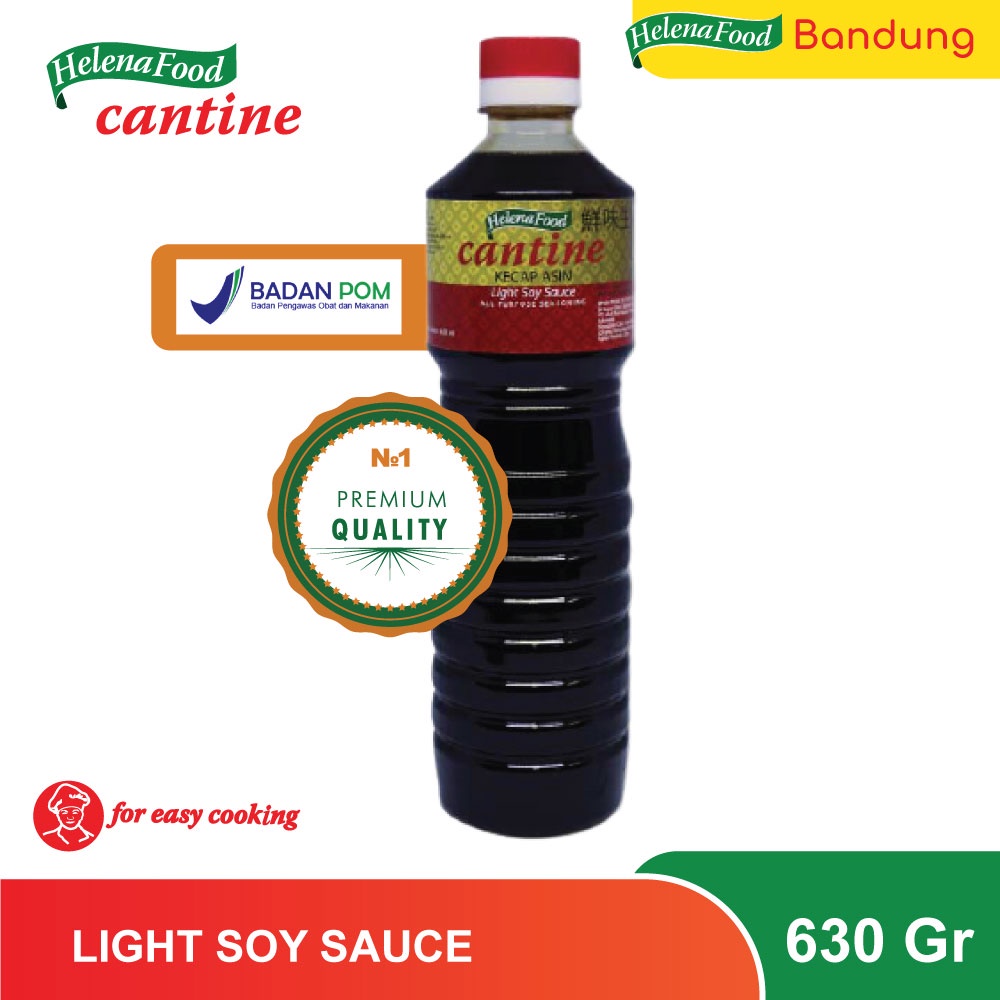 

Light Soy Sauce Cantine Kecap Asin 630 ml