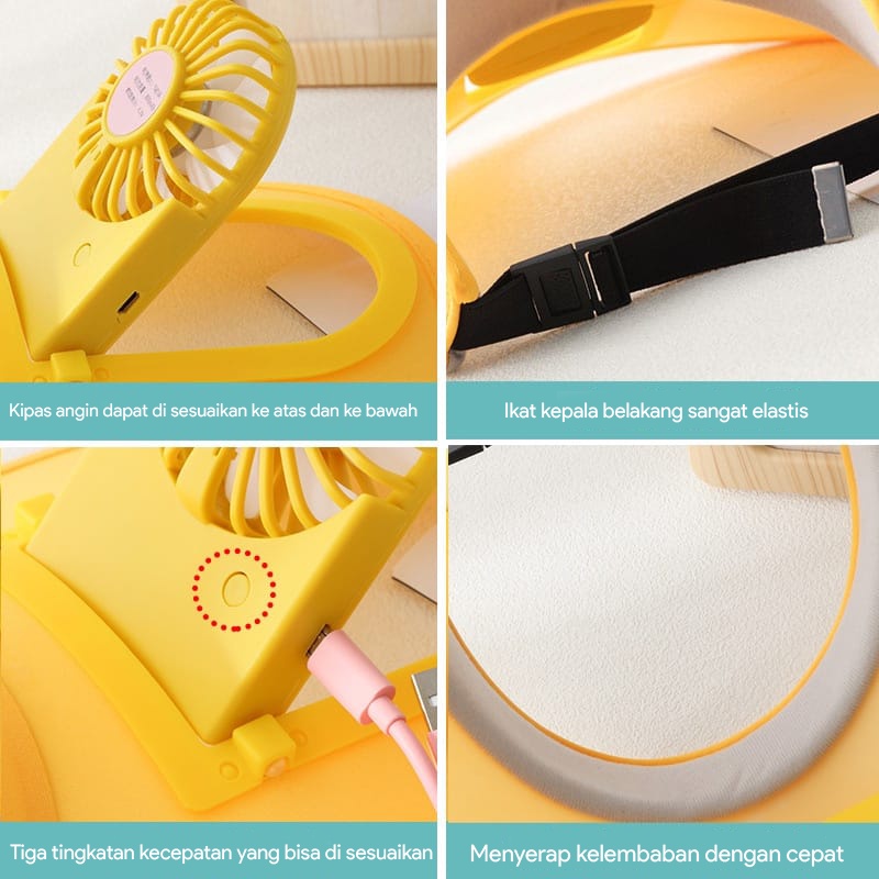 2022 Terbaru Topi Kipas Motif Kartun Lucu Topi Anak Untuk Musim Panas