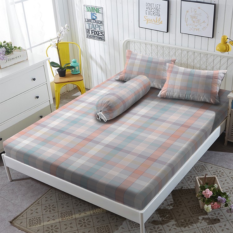 Kintakun Sprei 180 King Minimalis New Dluxe Microfiber T30