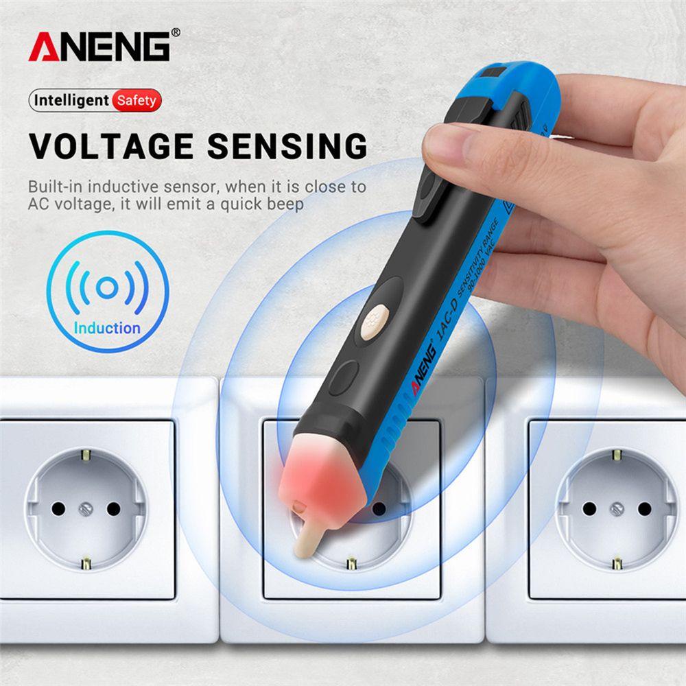 Solighter 2PCS Pensil Tes Induksi Profesional Volt Meter Voltage Probe Power Detector