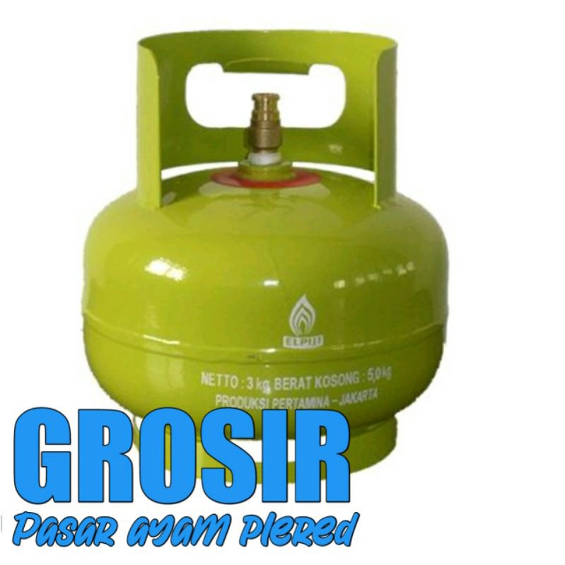 TABUNG GAS LPG 3 KG ( TANPA ISI ) HARGA GROSIR MURAH TABUNG GAS MELON 3 KILO