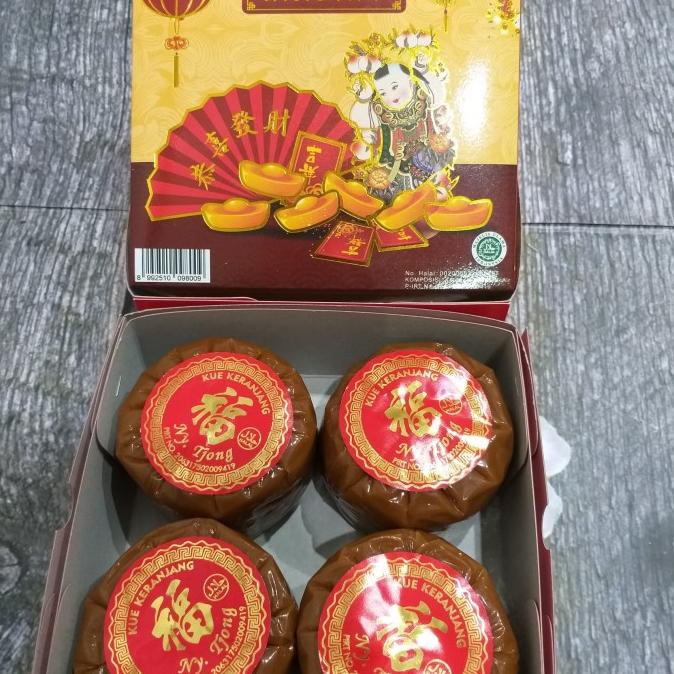 

kue keranjang, kue cina, dodol imlek Ny. Tjong isi 4 pcs