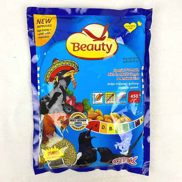 

CMK Makanan Burung BEAUTY Bird Blue 450GR