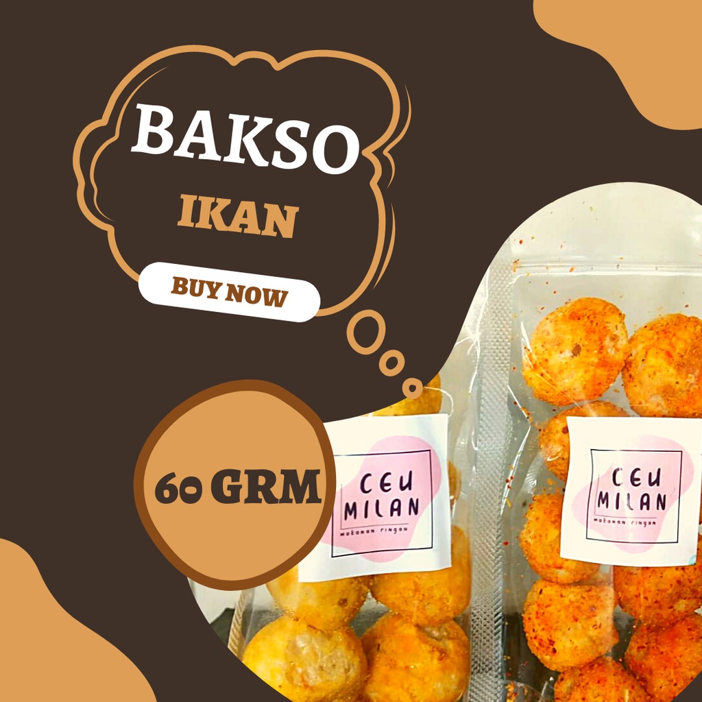 

CEUMILAN Snack Cemilan Camilan Bakson Ikan Makanan Ringan