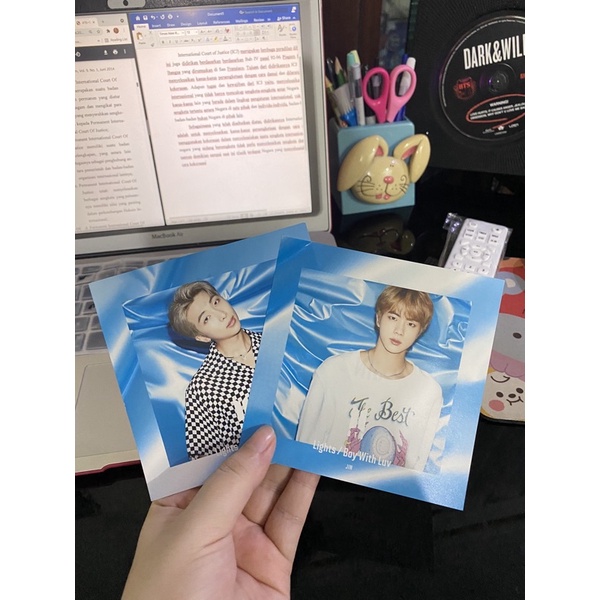 PC OFFICIAL BTS JIN JUNGKOOK SEOKJIN BTSW JAPAN LIGHT LEMONA