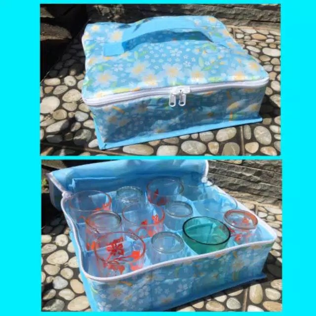 Cover gelas sarung tempat penyimpanan gelas tas gelas
