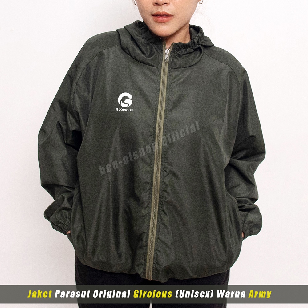 Jaket Olahraga Pria Wanita Sepeda Lari Running Pembakar Lemak Original Glorious-5