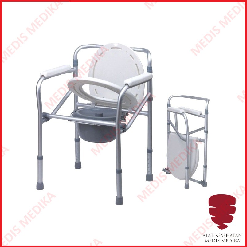 Kursi Toilet BAB Commode Chair Tanpa Roda Kloset Bongkar Pasang FS894 KY894