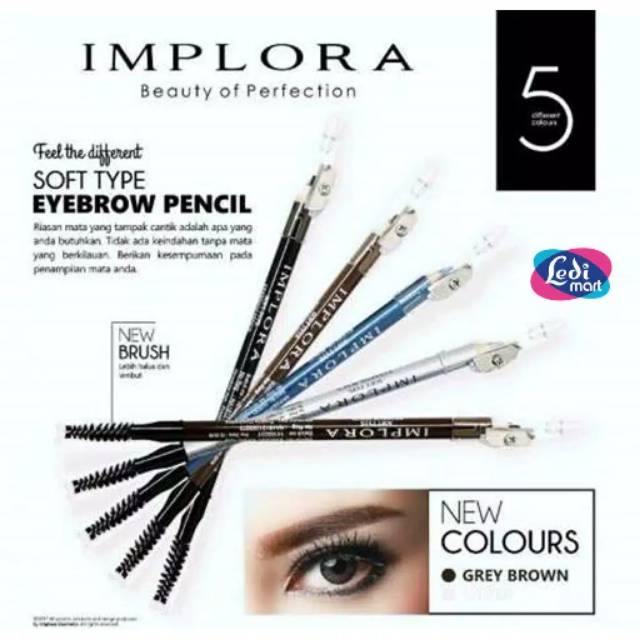 Pensil alis implora/pensil alis BPOM /pensil alis original